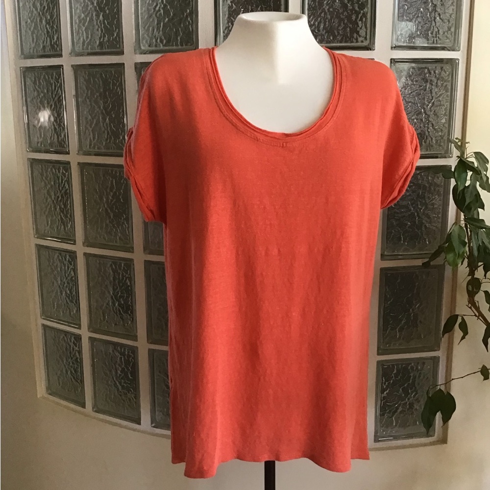 Linen Knit Tee Shirt